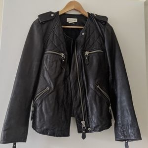 Isabel marant etoile leather jacket